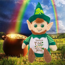 Load image into Gallery viewer, Personalised Plush 'Paddy' Leprechaun