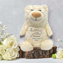 Load image into Gallery viewer, "Raphael" Angel/Guardian Bear Personalised Plush