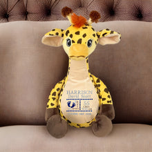 Load image into Gallery viewer, "Georgie" Giraffe Personalised Plush
