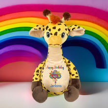 Load image into Gallery viewer, "Georgie" Giraffe Personalised Plush