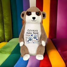 Load image into Gallery viewer, "Mambo" Meerkat Personalised Plush