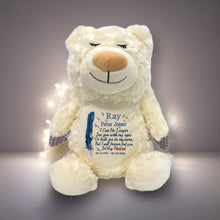 Load image into Gallery viewer, "Raphael" Angel/Guardian Bear Personalised Plush