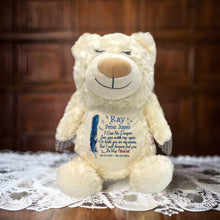 Load image into Gallery viewer, "Raphael" Angel/Guardian Bear Personalised Plush