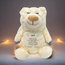 Load image into Gallery viewer, "Raphael" Angel/Guardian Bear Personalised Plush