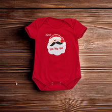 Load image into Gallery viewer, Personalised Unisex Baby Christmas Romper Gift- Red