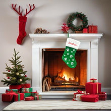 Load image into Gallery viewer, Personalised Plush Pet Inspired Embroidered Christmas Stocking