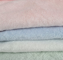 Load image into Gallery viewer, Mint Green Personalised Bamboo Hooded Towel