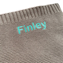 Load image into Gallery viewer, Personalised Bamboo Muslin, Personalised Cotton Blanket & Unisex Shoes - 3 Piece Personalised Gift Set