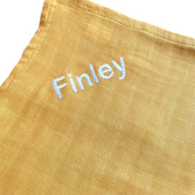 Load image into Gallery viewer, Personalised Bamboo Muslin, Personalised Cotton Blanket & Unisex Shoes - 3 Piece Personalised Gift Set