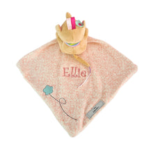 Load image into Gallery viewer, Embroidered Stocking, Personalised Bamboo Muslin, Personalised Elephant Comforter & Sequenced/glitter Canvas Baby Shoes- 4 Piece Personalised Christmas Gift Set