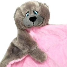 Load image into Gallery viewer, Personalised Pink Bebi Bear Snuggle Comforter