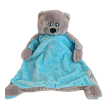 Load image into Gallery viewer, Personalised Blue Bebi Bear Snuggle Comforter