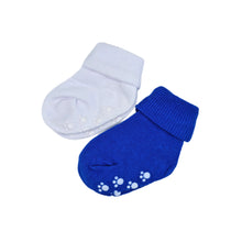 Load image into Gallery viewer, 2 Pack Unisex 100% Cotton non slip Unisex Baby Socks Gift