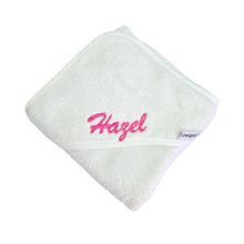 Load image into Gallery viewer, Romper, Personalised Cotton Blanket, Personalised Bamboo Hooded Towel & Personalised Muslin- 4 Piece Personalised Christmas Gift Set