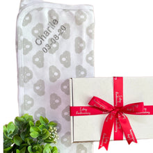 Load image into Gallery viewer, Grey Koala Personalised 100% Cotton Wrap
