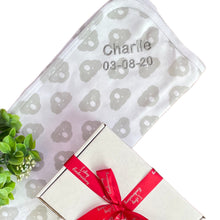 Load image into Gallery viewer, Grey Koala Personalised 100% Cotton Wrap