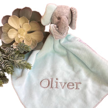 Load image into Gallery viewer, Personalised Elf Elephant Comforter