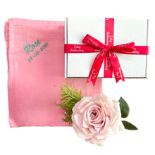 Load image into Gallery viewer, ' Pink ' Personalised Bamboo Muslin