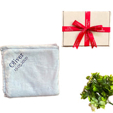 Load image into Gallery viewer, Blue Coral Fleece Personalised Blanket