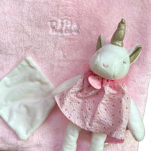 Load image into Gallery viewer, Personalised ' Misty ' Unicorn Comforter