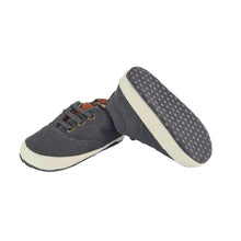 Load image into Gallery viewer, Stylish Plaid Canvas Soft Soled Pre-walker Baby Shoes