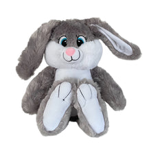 Load image into Gallery viewer, "Bandit" Grey Bunny Personalised Plush