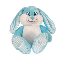 Load image into Gallery viewer, Blue "Buster "Bunny & Blue Bebi Bunny Snuggle Comforter - 2 Piece Personalised Gift Set