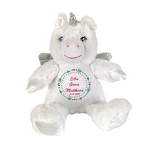 Load image into Gallery viewer, "Aurora" Rainbow Unicorn Personalised Plush