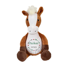 Load image into Gallery viewer, "Happy" Horse Personalised Plush