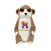 Load image into Gallery viewer, "Mambo" Meerkat Personalised Plush