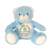 Load image into Gallery viewer, "Benny" Blue Bear -Personalised Plush