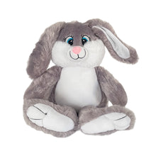 Load image into Gallery viewer, "Bandit" Grey Bunny Personalised Plush