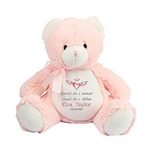Load image into Gallery viewer, "Penny" Pink Baby Bear Personalised Plush