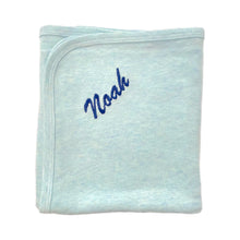 Load image into Gallery viewer, 'Blue' Personalised 100% Cotton Wrap
