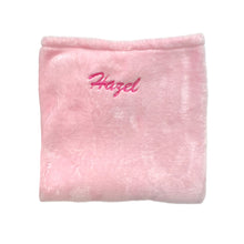 Load image into Gallery viewer, Pink Coral Fleece Personalised Blanket