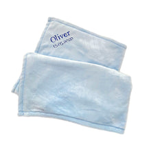 Load image into Gallery viewer, Blue Coral Fleece Personalised Blanket