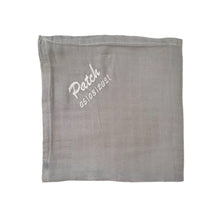 Load image into Gallery viewer, ' Grey ' Personalised Bamboo Muslin
