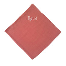 Load image into Gallery viewer, ' Plum ' Personalised Bamboo Muslin