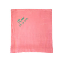 Load image into Gallery viewer, ' Pink ' Personalised Bamboo Muslin