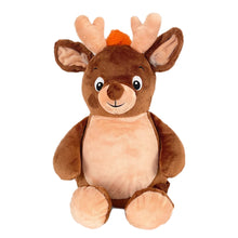Load image into Gallery viewer, "Cupid Reindeer" Personalised Christmas Plush