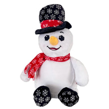 Load image into Gallery viewer, "Frosty Snowman" Personalised Christmas Plush
