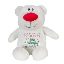 Load image into Gallery viewer, "Snowy" Personalised Christmas Plush