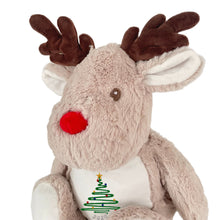 Load image into Gallery viewer, "Rudolph Reindeer" Personalised Christmas Plush