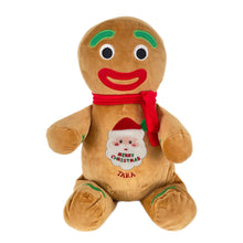 Load image into Gallery viewer, "Yum Gingerbread" Personalised Christmas Plush