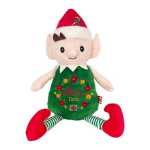 Load image into Gallery viewer, "Bing Elf" Personalised Christmas Plush