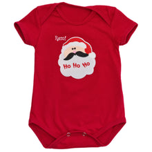 Load image into Gallery viewer, Personalised Unisex Baby Christmas Romper Gift- Red