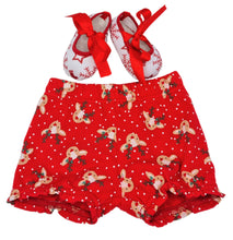 Load image into Gallery viewer, Baby Deer Outfit Christmas Gift Set 6-12 months - 3 Piece Personalised Christmas Gift Set
