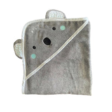 Load image into Gallery viewer, Personalised Koala Cotton Hooded Baby Towel