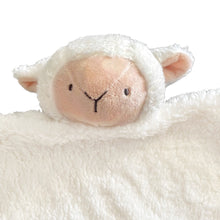 Load image into Gallery viewer, Personalised 'Lucky' Lamb Snuggle Comforter