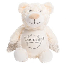 Load image into Gallery viewer, "Raphael" Angel/Guardian Bear Personalised Plush